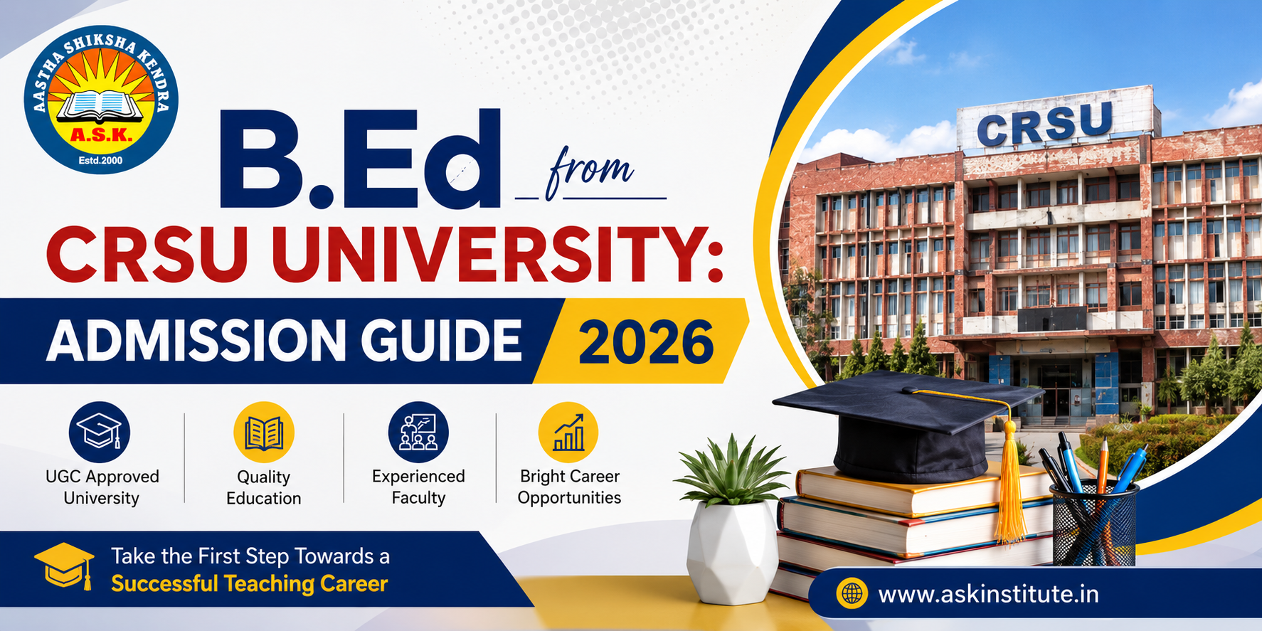 B.Ed from CRSU University: Admission Guide